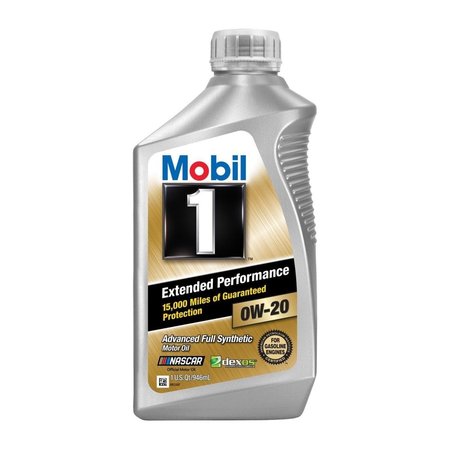 MOBIL 1 Mobil 1 120926 0W-20 EP Oil Bottles; 5 qt. - Case of 3 MOB120926